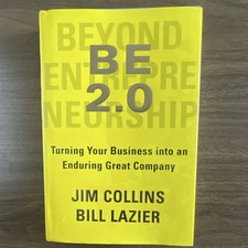 BE 2.0 by Jim Collins & Bill Lazier Hardcover Beyond Entrepreneurship Business