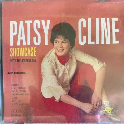Patsy Cline   Showcase CD 1988 Country Pop MCA Decca Hits The Jordanaires