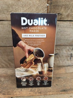 Dualit Milchaufschäumer Modell DMF4 Schwarz Heiße Schokolade Maschine