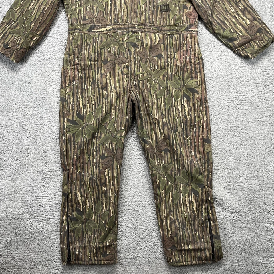 Liberty Coveralls Mens 2XL Realtree Camo Insulated Hunting Made in USA Workwear - Image 3 of 4