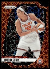 Brionna Jones Orange Velocity #27 2024-25 Panini Prizm WNBA Connecticut Sun