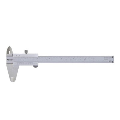 Mitutoyo 530-104 Vernier Calipers, Stainless Steel, for Inside, Outside, Depth a