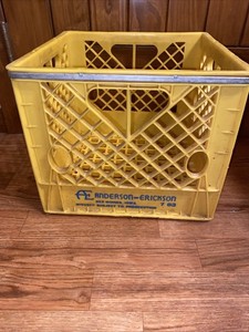 Vintage Plastic Milk Crate | eBay