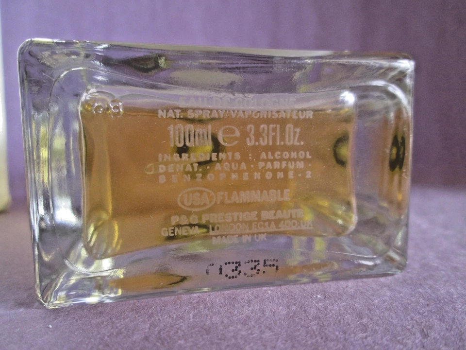 Helmut Lang Vintage Eau de Cologne Spray Tstr 100 ml 3.3 oz RARE Batch 0335 NIB Foto 3 de 4