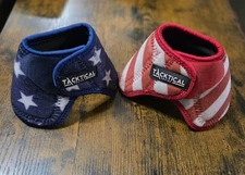 BRAND NEW Tacktical Equine USA Flag Bell Boots