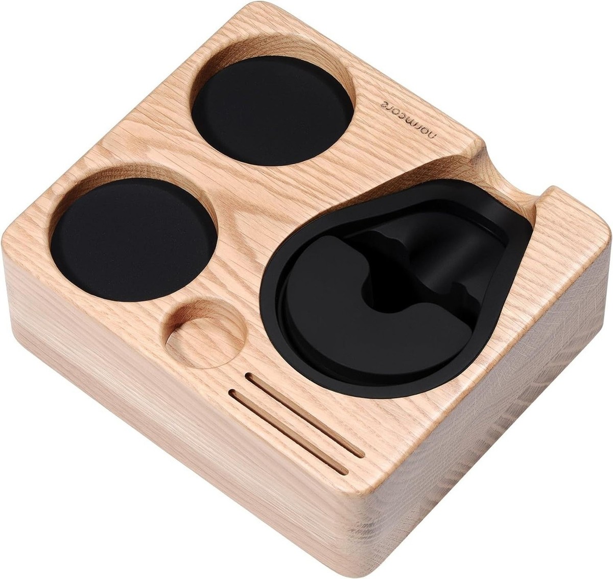 Relaxdays Set di 3 Tagliere Legno, Set 3 Tavole in bambù, 30 cm, Vassoio per Aperitivo