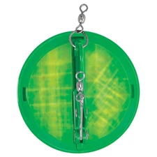 Luhr-Jensen 3-1/4" Dipsy Diver - Kelly Green/Silver Bottom Moon Jelly