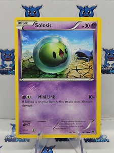 Solosis 33/124 Fates Collide XY Pokemon LP 