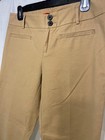 Cartonnier Charlie Ankle Pants Womens size 4 Khaki Tan Flat Chinos Anthropologie — photo 3