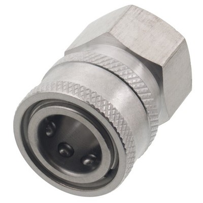 3/8'' FPT Female Stainless Steel Socket Quick Connect Coupler Pressure Washer