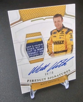 MATT KENSETH - 2022 National Treasures Racing - LAUNDRY TAG AUTO - /10 - GOLD