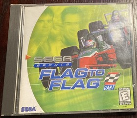 Flag to Flag (Sega Dreamcast, 1999) CIB Complete