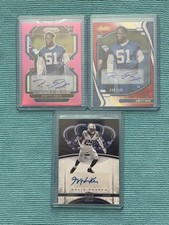 Indianapolis Colts Rookie Autograph Lot (3 Cards)