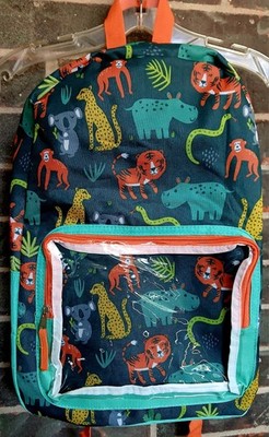 NWOT Kid's Cute Animal Print Nylon Backpack ~