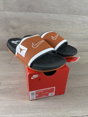 Nike Offcourt Slide TEXAS LONGHORNS Slides Sandals NCAA FN4475 800 Size Mens 8