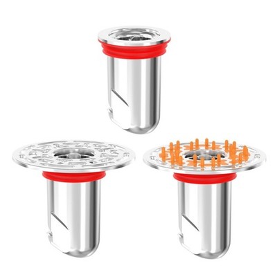 Self Closing Floor Drain Round Shower Floor Drain for Bathroom Enduring