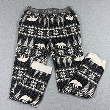 Old Navy Boys XL 14-16 Fleece Pajama Pants Polar Bear Fair Isle Winter Cozy