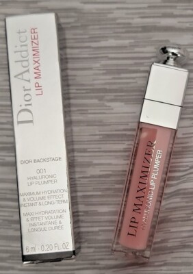   Dior Lip Addict Maximizer Shade 001 New formulation / Packaging MSRP $40