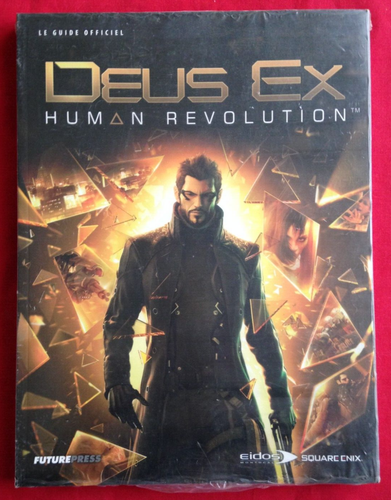 Guide Officiel Deus Ex Human Revolution - FRANCAIS - Neuf Sous Blister