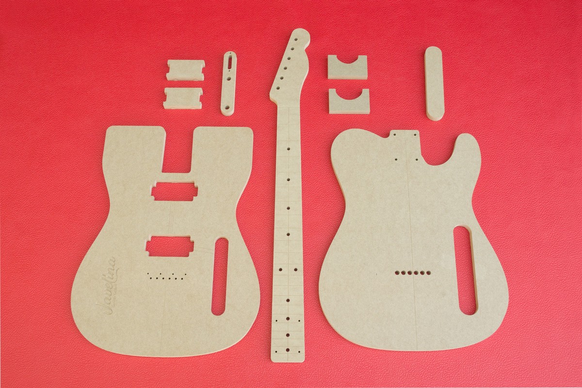 Telecaster Router Template Set with Dual (2) Humbuckers PAF 1/2 telecaster-router-template-set-with-dual-2-humbuckers-paf-1-2-thick-mdf-ebay