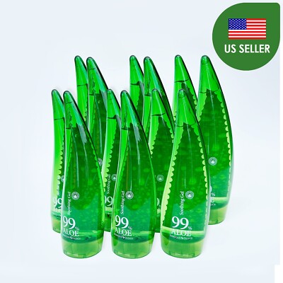 [Masqueology] 99% Aloe Soothing Gel (12 PCS), Made in USA, FAST FREE SHIP, *GIFT