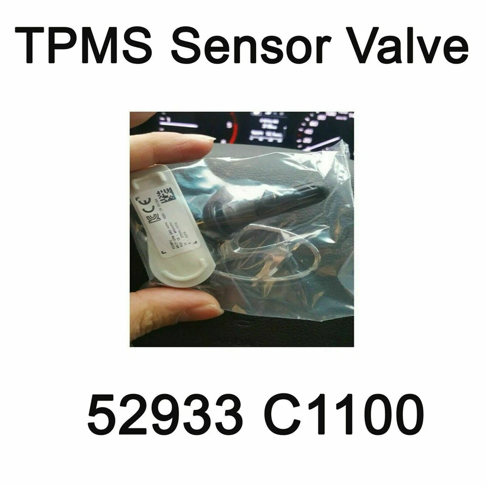 Nueva válvula sensor TPMS OEM 52933 C1100 4 piezas para Hyundai Tucson 2016-2017 Foto 4 de 4