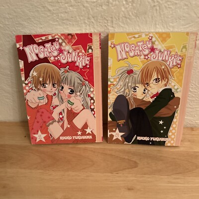 TOKYOPOP MANGA COMEDY LOT USED NOSATSU JUNKIE #1 & #2 by Ryoko Fukuyama