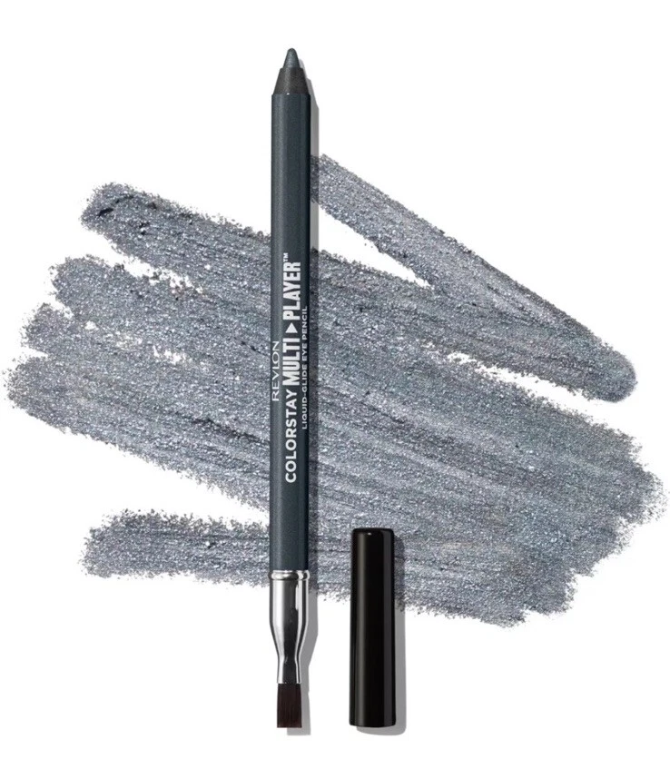 4~REVLON COLORSTAY MULTIPLAYER LIQUID-GLIDE EYE PENCIL~Grey/Green/ Red~New - Image 2 of 4