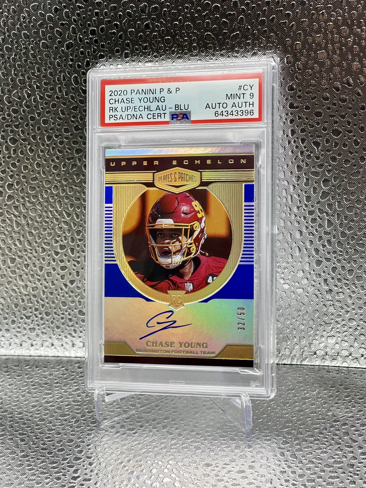 Chase Young Panini Gold Standard Rookie Jersey Autographs Jumbo #CY Base