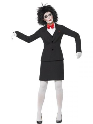 Jig Saw Jigsaw Womens Clothing Official Licensed Ladies Saw Jigsaw Fancy  Dress Costume UK