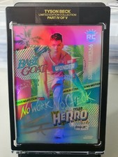 PART IV OF V - TYLER HERRO RC VICE RAINBOW FOIL - SILVER AUTO /15 LTD ED RARE