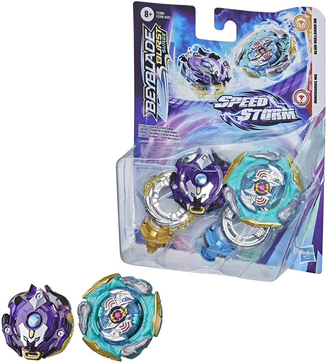 リドルベイツ　Dullahan mosh diver Beyblade Burst Surge Speedstorm Glide Dullahan D6 and