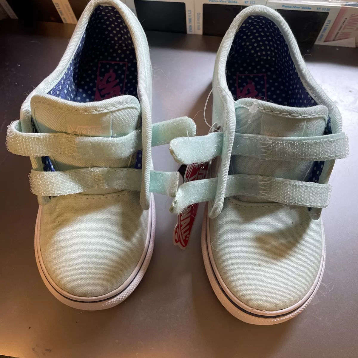 Vans velcro top strap shoes