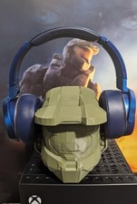 Master Chief Headphone Holder Stand Halo Helmut Desk Piece Army Green 