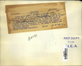 1939 Press Photo Kay Stammers vs Alice Marble at Wimbledon tennis - nes42759