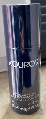 Yves Saint Laurent YSL Kouros Perfumed Deodorant 5 fl.oz  150 ml-Vintage