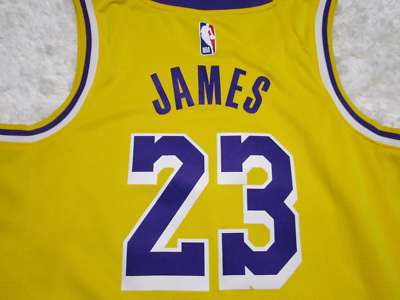 Los Angeles Lakers Jersey Adult Small Swingman Lebron James 23 NBA 