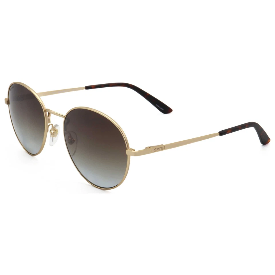 Gafas de sol Smith Optics unisex 53 mm dorado mate polarizadas PREP-AOZ-53