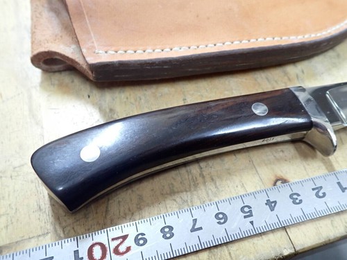 LARRY PAGE sheath knife custom knife USA without box - Picture 7 of 9
