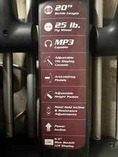 Sole E35 Elliptical Workout Machine Assembled
