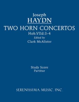 Two Horn Concertos: Study score, Brand New, Free shipping in the US