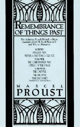 Remembrance of Things Past Box Set by Marcel Proust (1982, Trade Paperback)