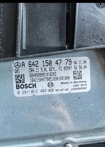 MERCEDES-BENZ Motorsteuergerät E-KLASSE (W211) E 320 CDI A6421504779