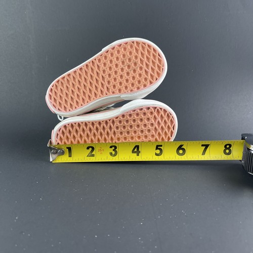 Vans Sk8-Hi Zip Unicorn Toddler US 4.5 EU 20 GLITTER WHITE PINK - Picture 15 of 20