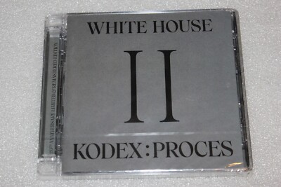 White House Magiera & L.A. - Codex II: Process (20TH ANNIVERSARY LIMITED) CD NEW