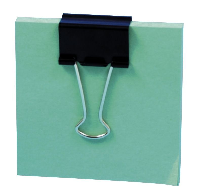 18 Stück Foldback Klammern - Binder Clips - 15 / 19 / 25 mm - Farbe