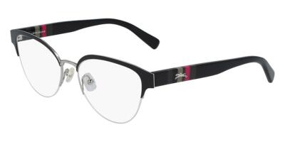 NEW Longchamp LO2110 001 Black Eyeglasses 53mm with LO Case  display picture 1