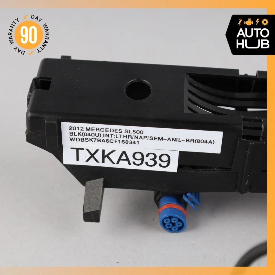 07-12 Mercedes R230 SL550 Soporte de manija de puerta exterior lado derecho OEM 78k Foto 3 de 4