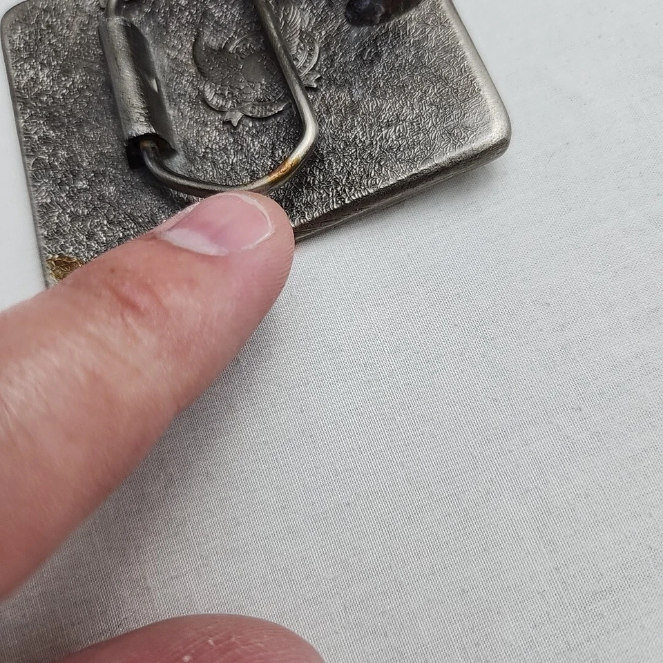 Винтажные уличные писатели 1982 Spokane WA асс. Пряжка для ремня Of America Lowrance Fish Fi - Изображение 4 из 4