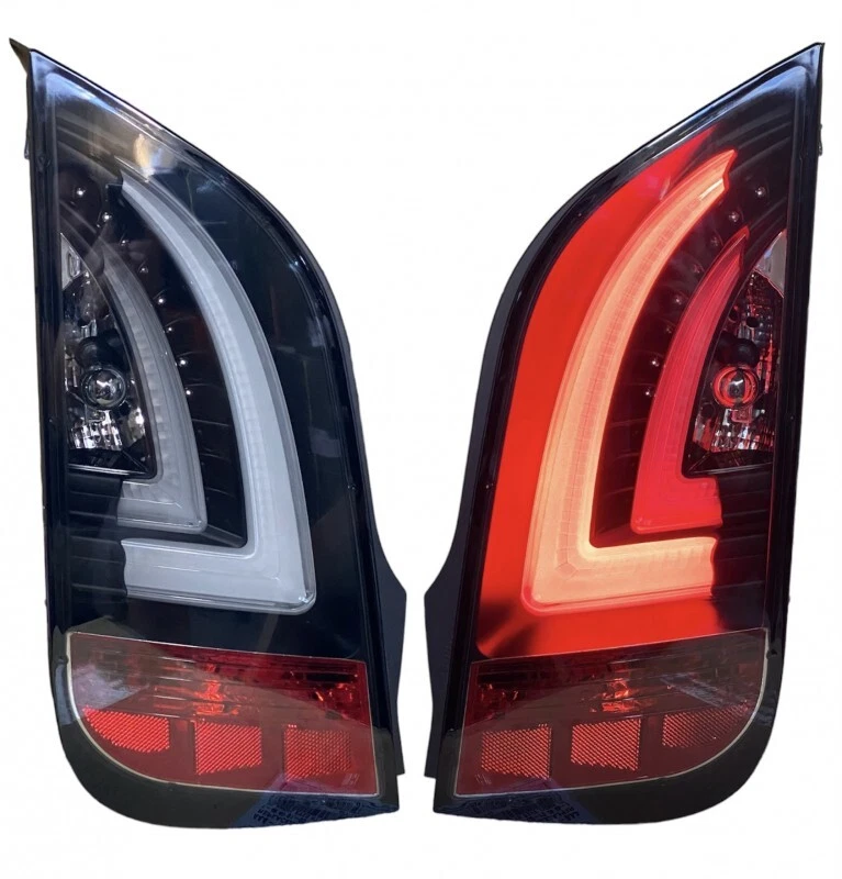 Fanali posteriori a LED Lightbar luci posteriori per Skoda Citigo VW Up anno 11-15 nero - Immagine 2 di 4